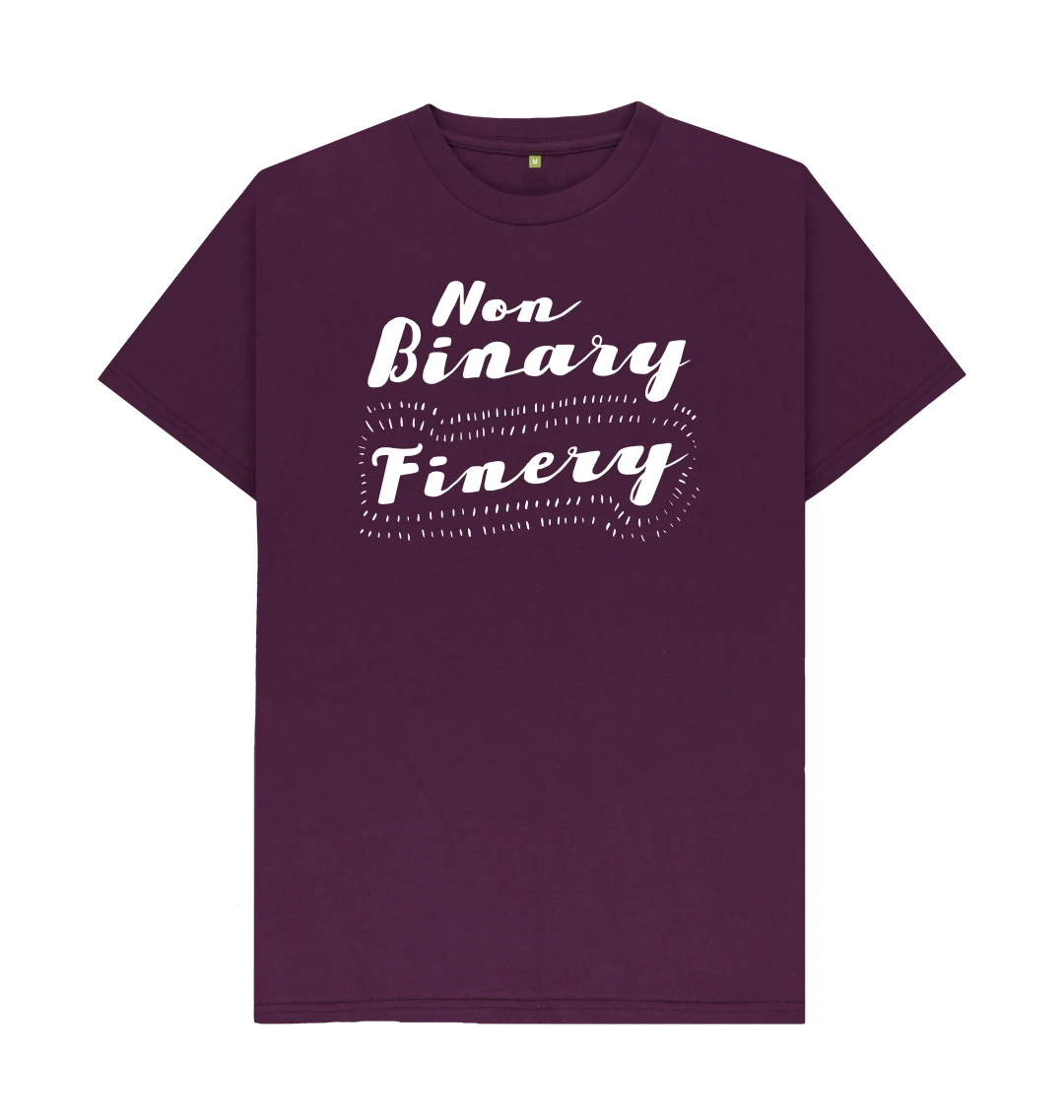 Non-Binary Finery Midnight Edition Unisex T-Shirt