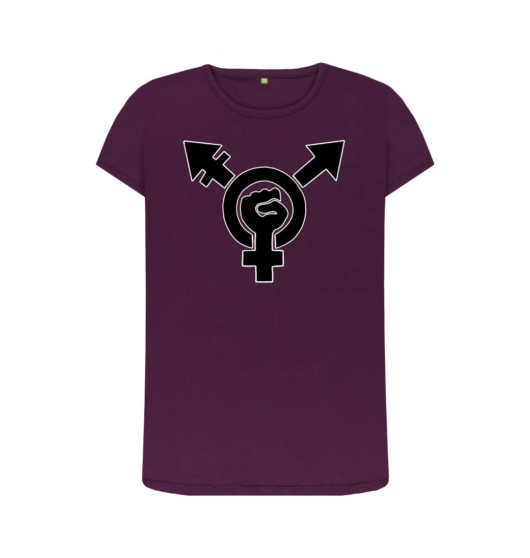 Trans Rights Feminist Femme T-Shirt