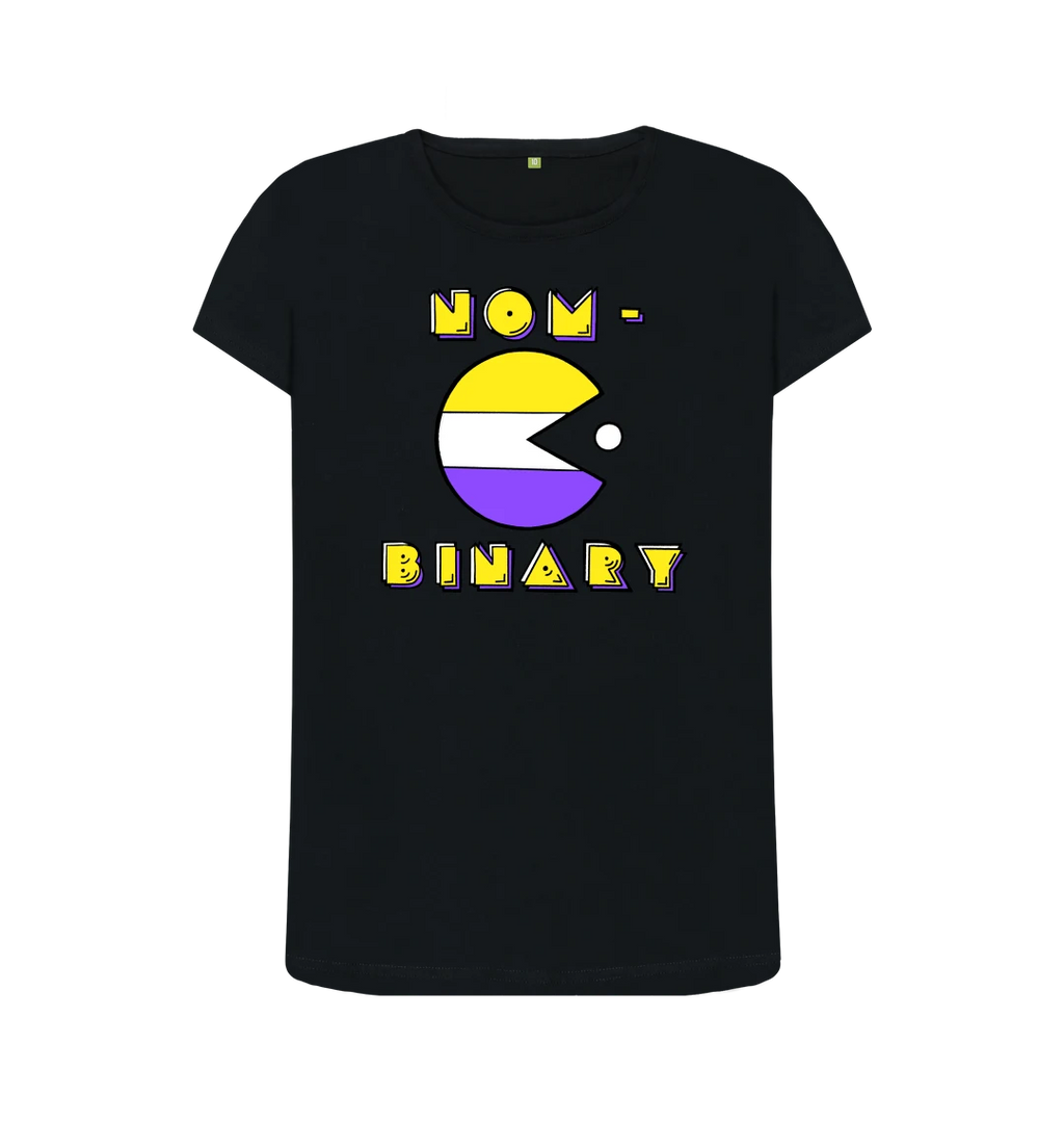 Nom-Nom-Binary Femme T-Shirt
