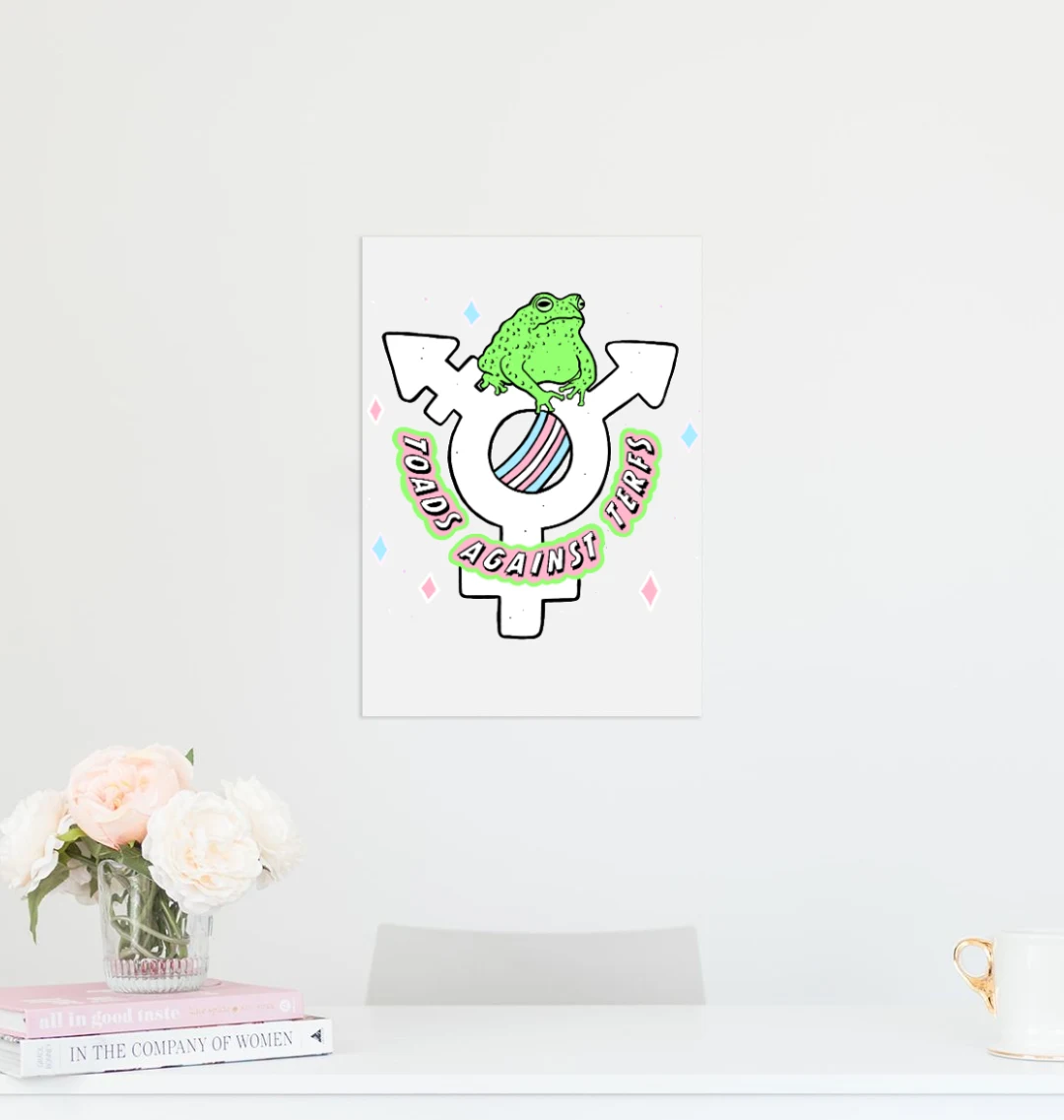 Toads Against TERFs - Art Print