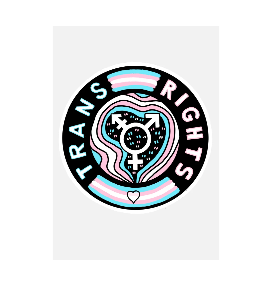 Trans Rights Art Print