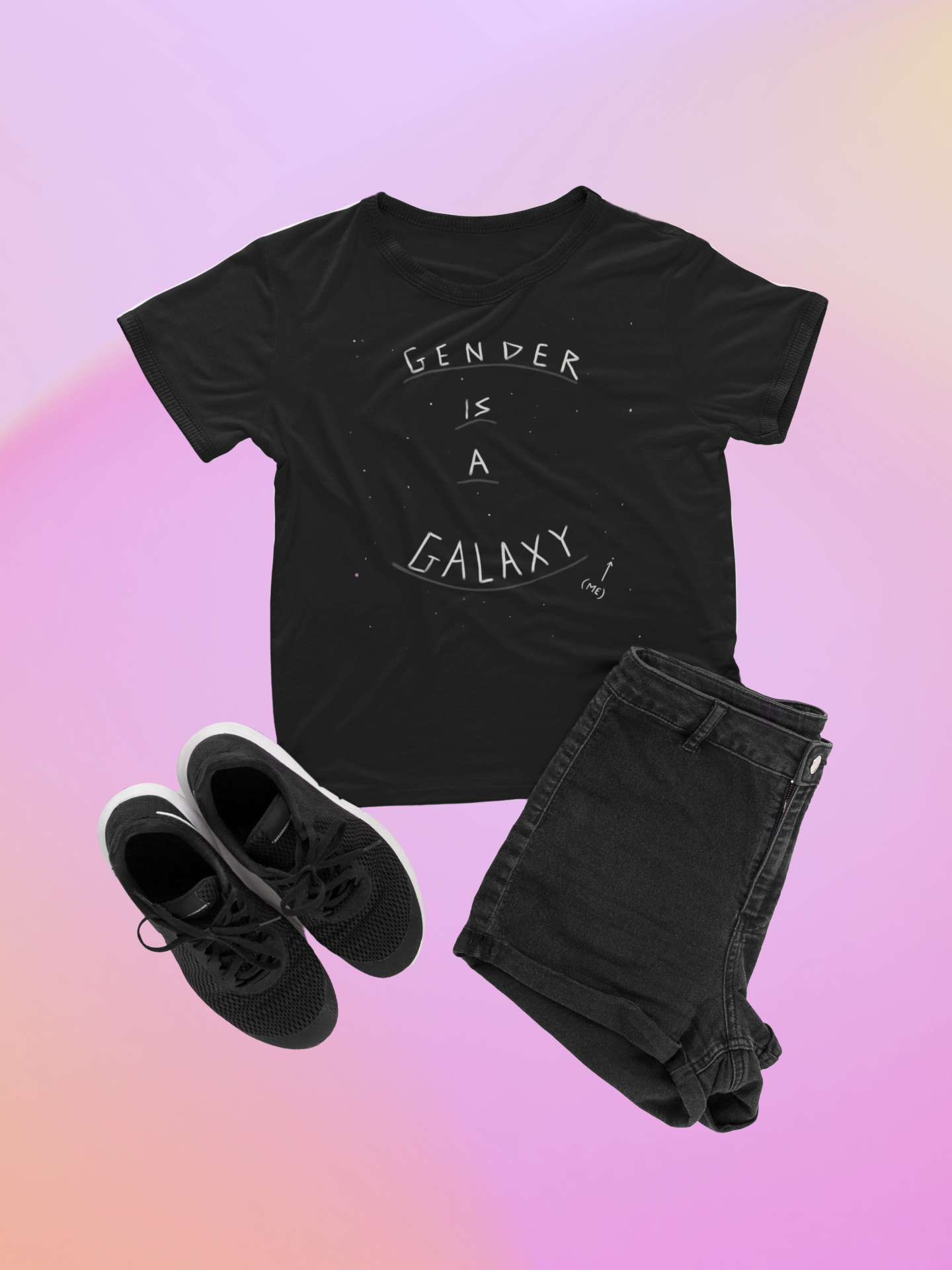 Gender Is A Galaxy T-Shirt