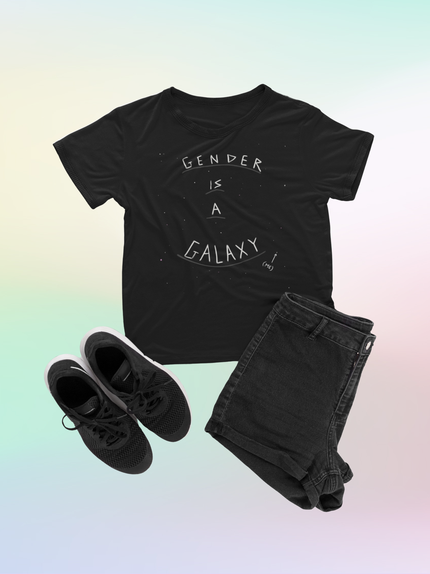 Gender Is A Galaxy T-Shirt